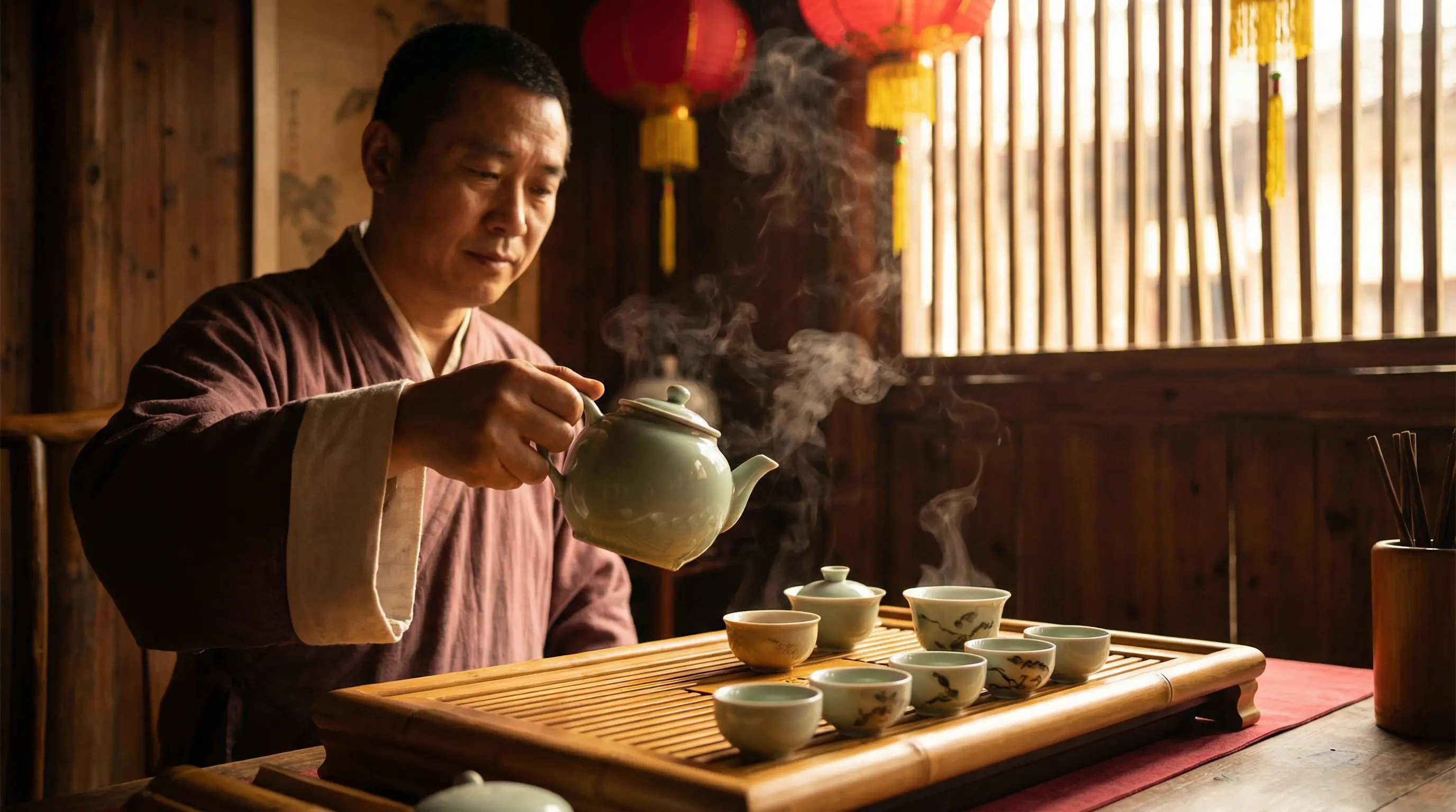 污草莓樱桃丝瓜绿巨人秋葵榴莲 茶道文化纪录片封面