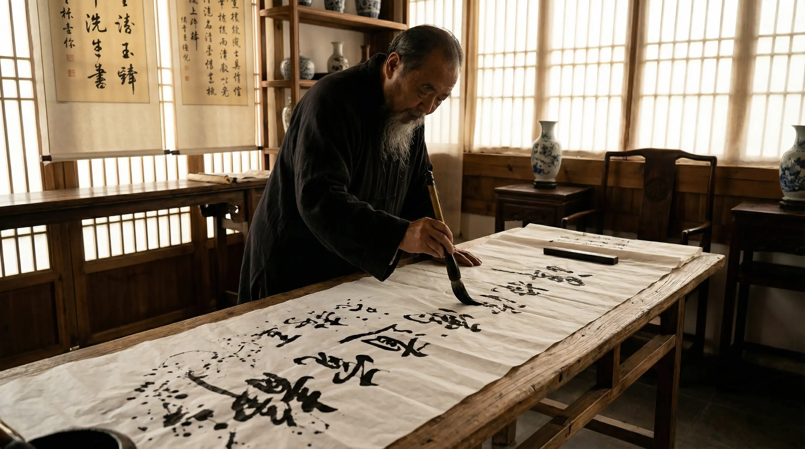污草莓樱桃丝瓜绿巨人秋葵榴莲 书法艺术视频封面
